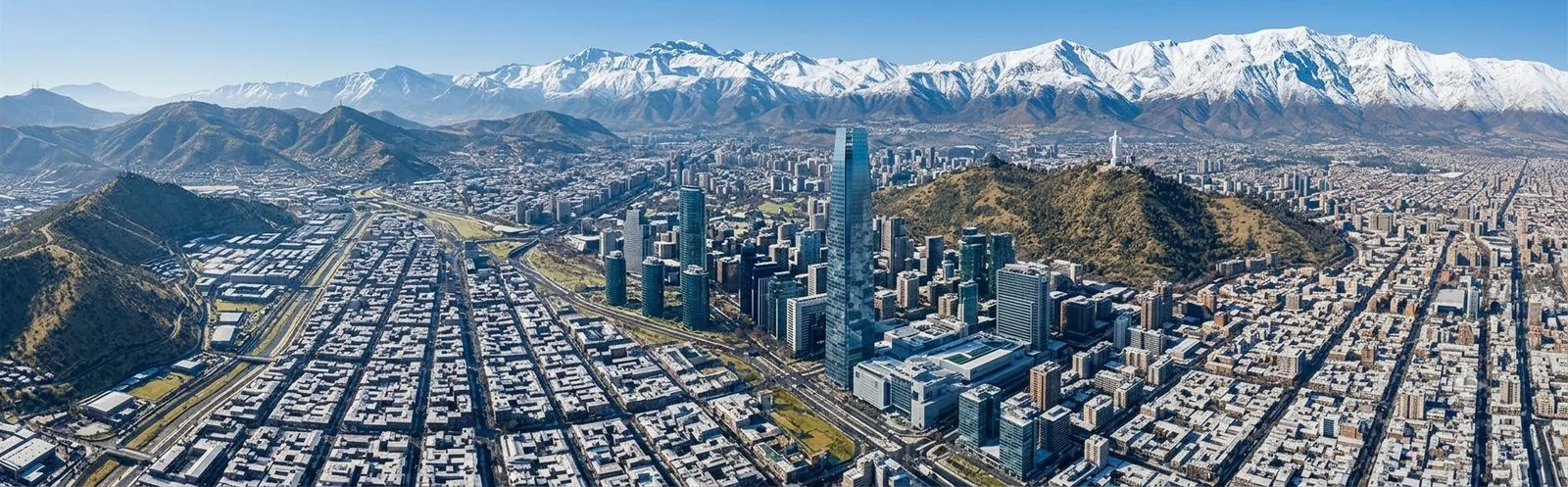 Santiago, Chile — Andes mountain range